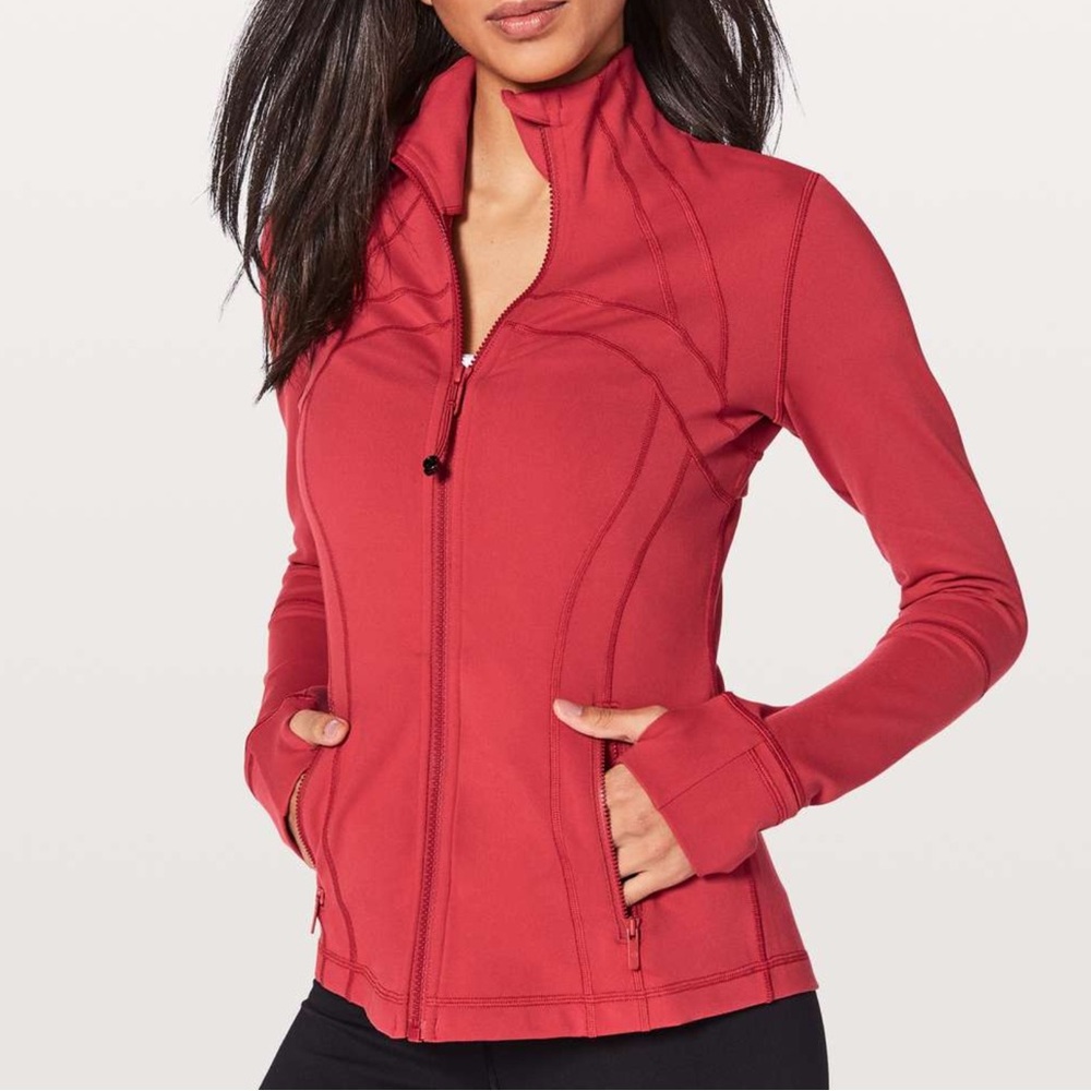 NWT Lululemon Define Jacket Luon — Persian Red — Size 4 — RARE (2018 Release) 🦄 - Picture 2 of 12